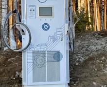 Ещё одна ЭЗС - зарядная станция для электрокаров - появилась на улице Черникова