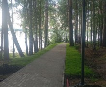 Наслаждаемся тёплыми летними вечерами и гуляем по строящейся экотпропе