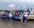 и Наши мужчины взяли 2 и 3 места областных соревнований на лодках-драконах!