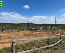 В Заречном стартовал первый день мотокросса