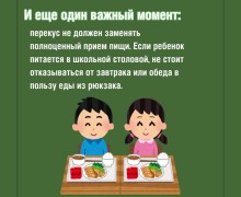 Правила безопасного перекуса для школьников: советы родителям