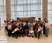 Маша Пермякова солировала с Уральским государственным русским оркестром