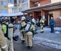 Пожарные состязались, кто быстрее добежит до 18-го этажа