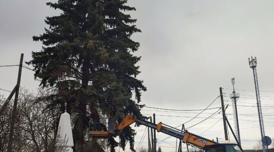 Пока стояла хорошая погода (и даже когда погода была уже не очень), зареченцы прибрали город