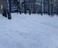 Жителей Курчатова, 27 и других ближайших домов приглашают построить снежную горку для детей