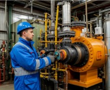 В котельной деревни Курманки настраивают два новых газовых котла