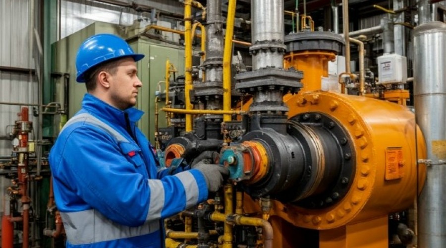 В котельной деревни Курманки настраивают два новых газовых котла