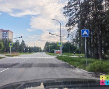 На двух улицах Заречного установили новые искусственные неровности