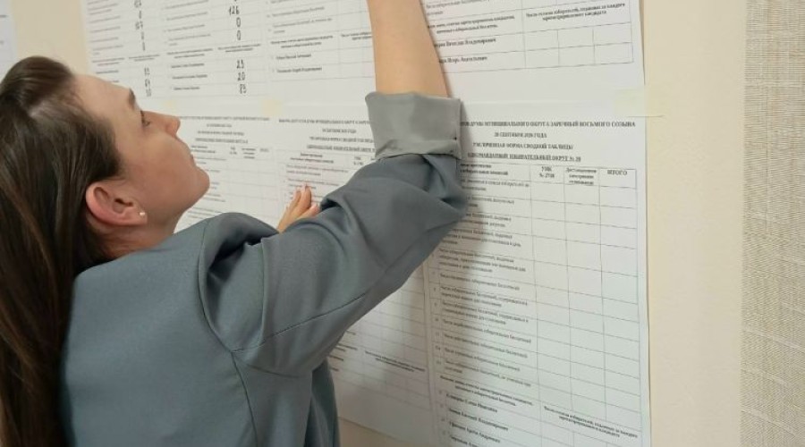 Дистанционное голосование: опубликованы результаты по округам