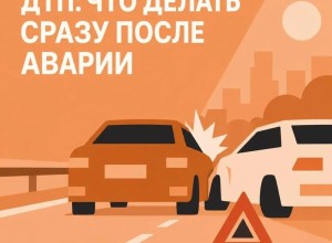 Госавтоинспекция напомнила свердловчанам о правильном поведении после ДТП