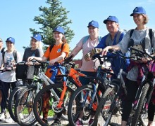 Десятки велосипедистов смогли убедиться в том, что Белоярская АЭС работает безопасно