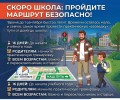 Свердловская Госавтоинспекция советует родителям заранее отработать с детьми безопасный маршрут в школу