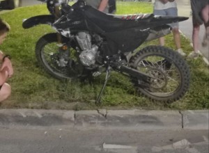 В ДТП вчера вечером пострадал подросток - водитель мотоцикла