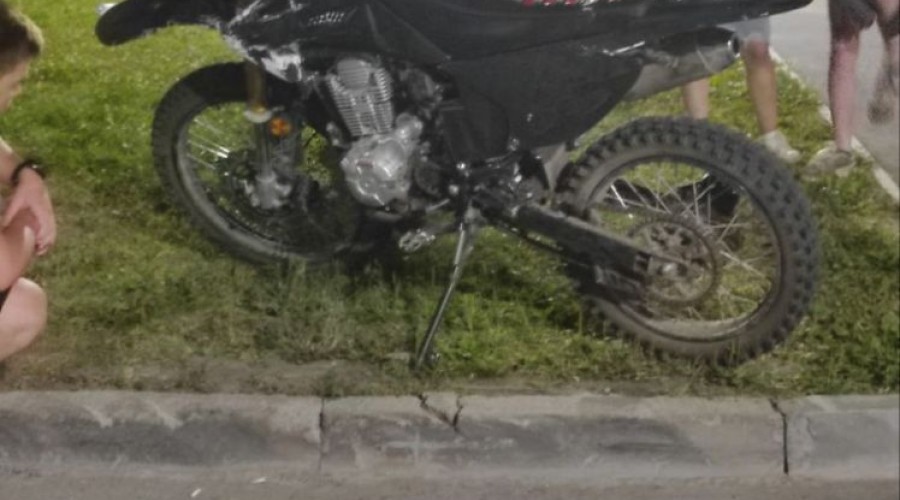 В ДТП вчера вечером пострадал подросток - водитель мотоцикла