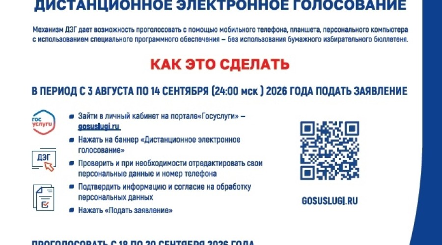 Более 500 зареченцев уже подали заявки на дистанционное электронное голосование