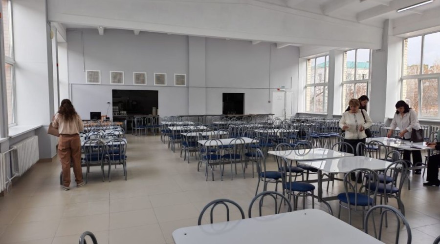 Вот так выглядит обновлённая столовая школы №2