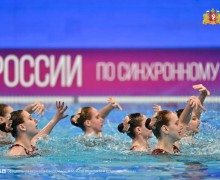 В Екатеринбурге состоялось открытие Чемпионата России по синхроному плаванию