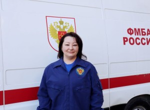 Фельдшер МСЧ №32 из Заречного удостоена медали «За храбрость» II степени