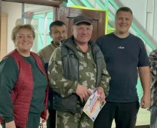 В Кочневском прошёл турнир по гиревому спорту среди мужчин