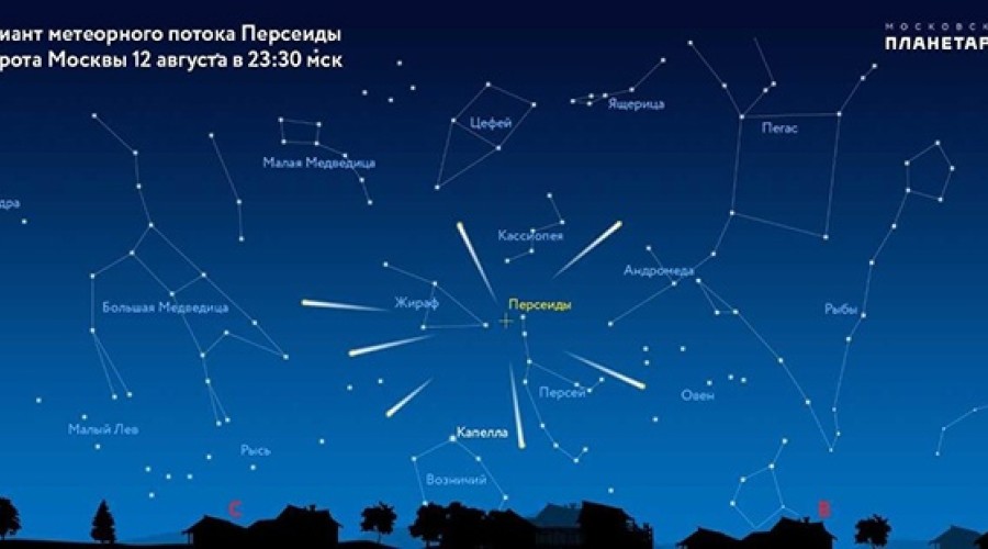 До 100 звёзд в час: скоро начнётся главный летний звездопад – полетят Персеиды