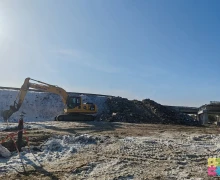 Строительство трассы идёт ударными темпами