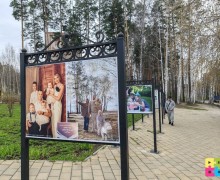 В галерее под открытым небом у Покровского Храма новая выставка