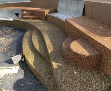 В Заречном благоустраивают пешеходную зону у улицы Курчатова