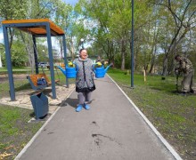 В субботу, 17 мая, в Курманском парке высадили яблоневую аллею