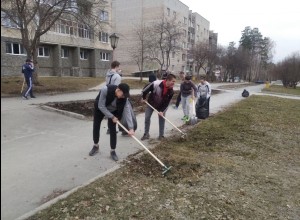 Апрель - месяц субботников