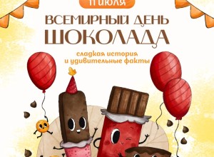 11 июля отмечается Всемирный день шоколада