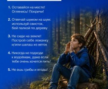 Правила безопасности для детей в летний период от поисково-спасательного отряда «ЛизаАлерт»