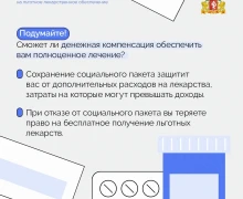 Важная информация для тех, кто имеет право на обеспечение льготными лекарствами