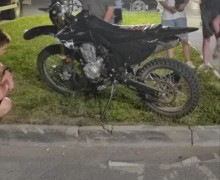 В ДТП вчера вечером пострадал подросток - водитель мотоцикла