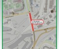 Автомобилистам на заметку: в Екатеринбурге надолго перекроют часть улицы Комсомольской