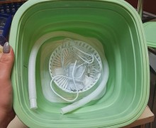 Складная стиральная машинка, Leomax