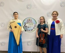 На прошедшей воспитанники детской музыкальной школы блистали на музыкальных конкурсах