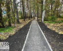 Для удобства жителей в Заречном в сентябре—октябре проведены работы по благоустройству пешеходных дорожек, традиционно используемых горожанами