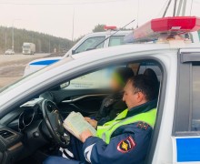 В Белоярском районе 17-летнего водителя отстранили от управления автомобилем