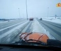 В Свердловской области продолжается сильный снегопад