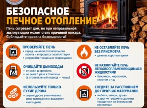 МЧС напоминает жителям Заречного о правилах безопасности в осенне-зимний период