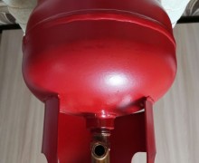 Газовый баллон объёмом 5 литров — продажа за 1500 рублей