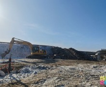 Строительство трассы идёт ударными темпами