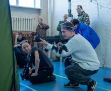 В седьмой школе сейчас проходит патриотическая игра Зарница 20