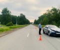 Сотрудники Госавтоинспекции Заречного устанавливают обстоятельства ДТП, в котором пострадала несовершеннолетняя пассажирка мопеда