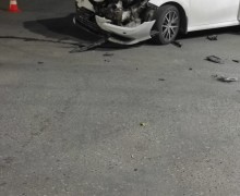 НА Ленинградской питбайк и Камри