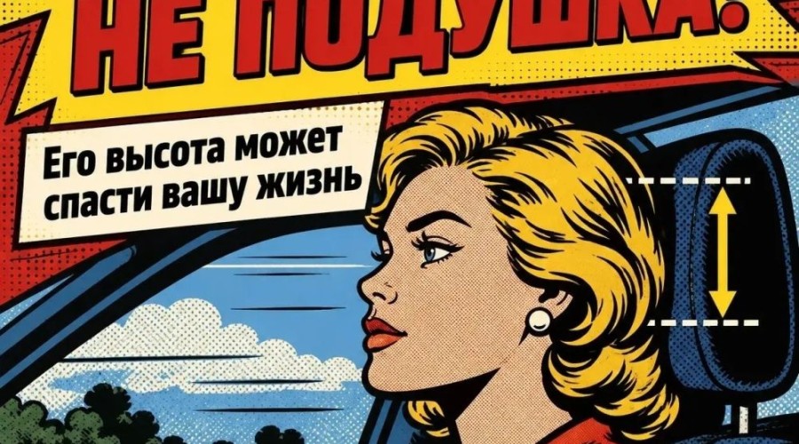 Подголовник: незаметная деталь, которая может спасти в ДТП