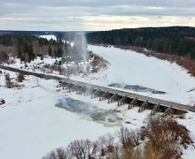 Уровень воды в реках Свердловской области не превышает среднегодовых значений