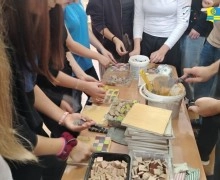 Школьники Заречного освоили мозаику на мастер-классе студентов БМТ