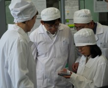 В институт реакторных материалов приехали коллеги-учёные из Китая
