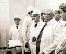 Архивный снимок с Белоярской АЭС, за которым стоит необычная история